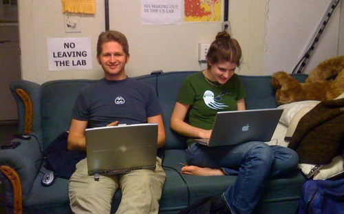 in the CCS CS Lab