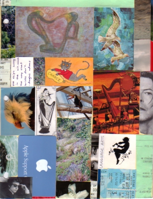 a collage I made in high school