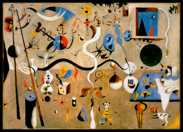 Carnival of Harlequin, by joan mir&oacute;