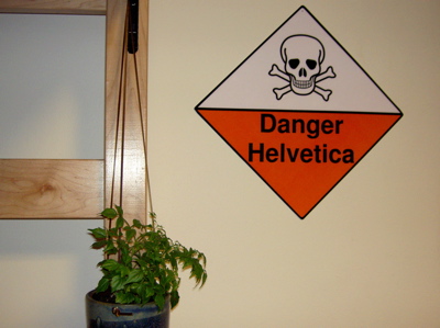 Danger Helvetica