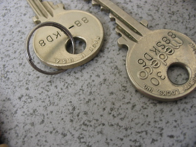 yep, some keys on my desk