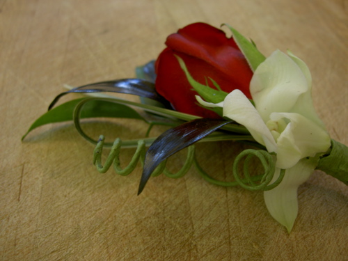 Mister Kyle's corsage still lives!