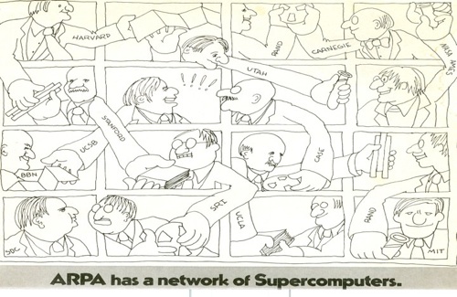 ARPA has a network of supercomputers