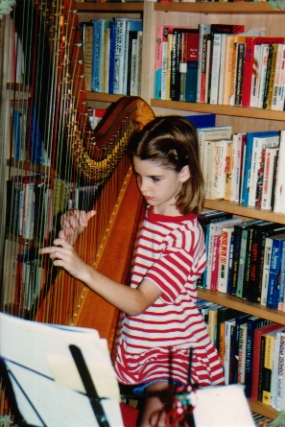 me and my harp.