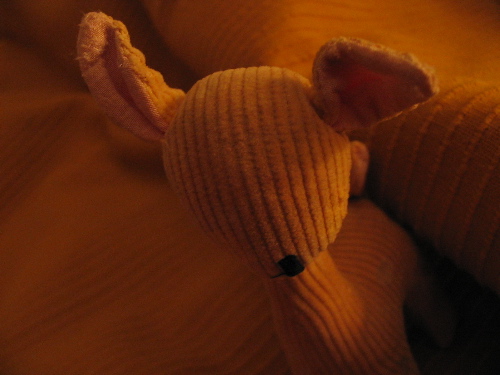 a corduroy toy