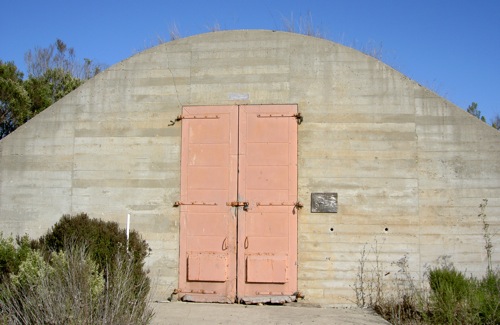 a bunker