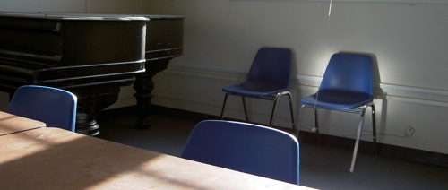 a real classroom