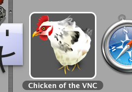 the chicken in the application switcher